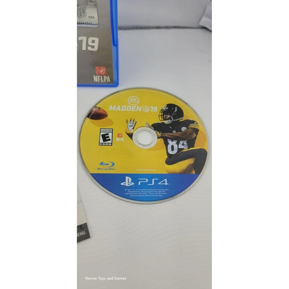 Madden NFL 19 Hall‎ of Fame Edition Sony PlayStation 4 PS4 2018 Game Case Tested